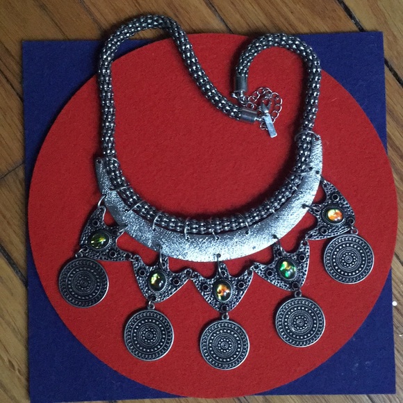 Topshop Freedom silver Necklace - Picture 3 of 7